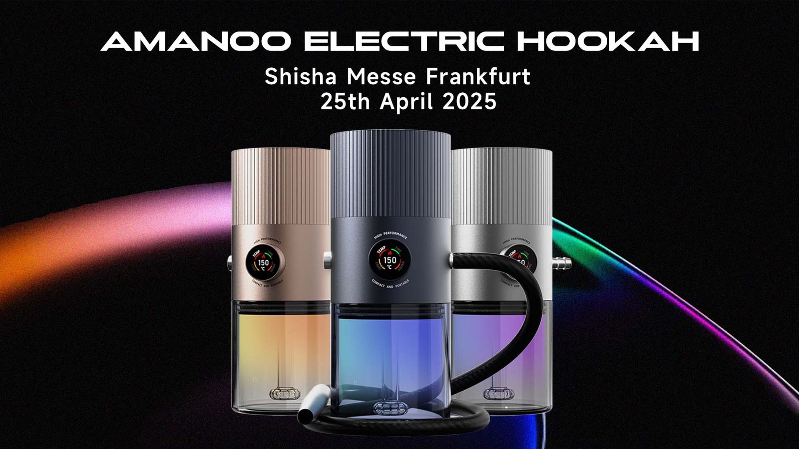 Next Gen Shisha Shisha Messe 2025 | Meet Amanoo & Discover Next-Gen E-Hookah