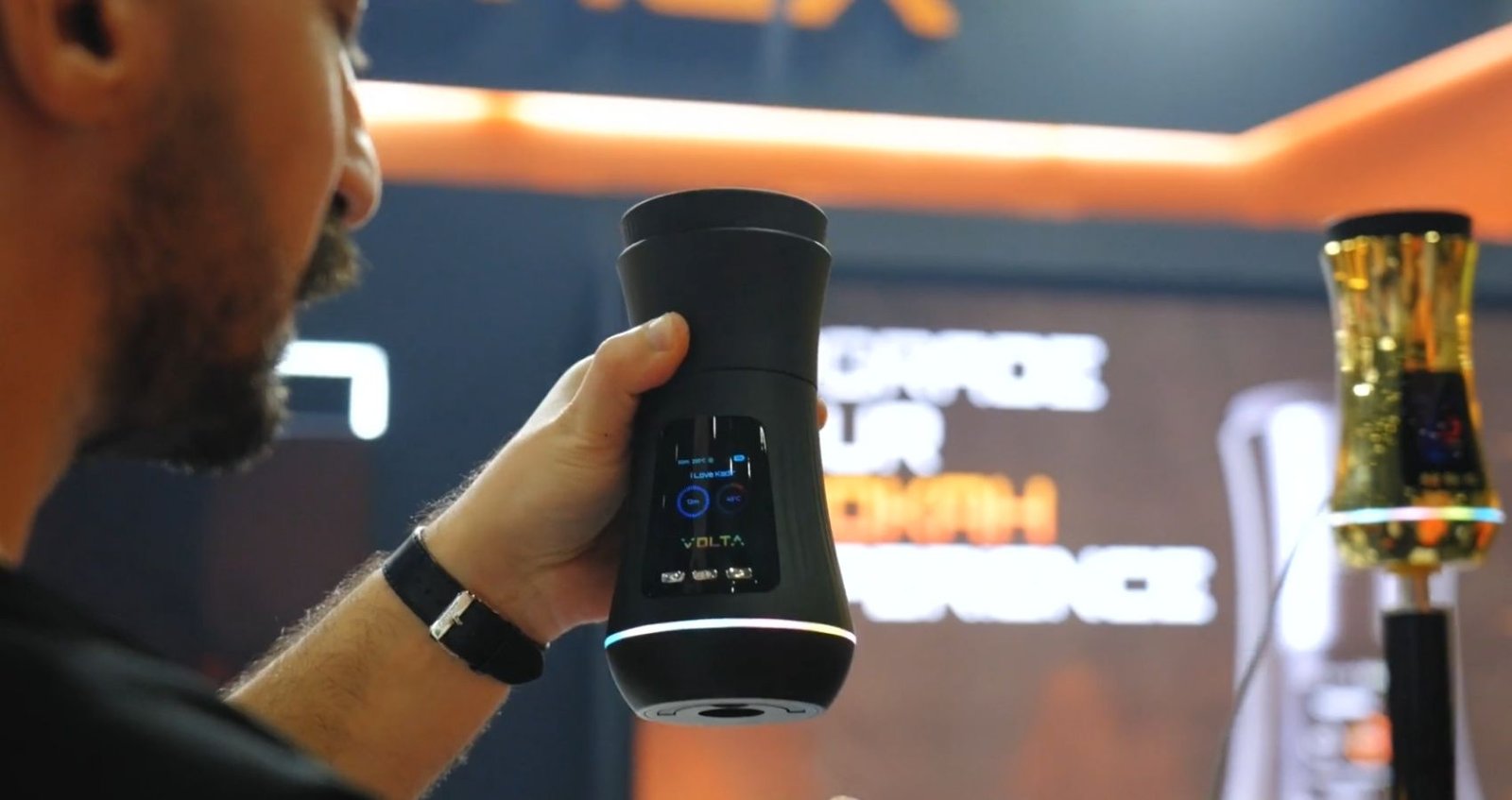 Charcoal-free electric hookah heat management systems compatible with traditional shisha bowls